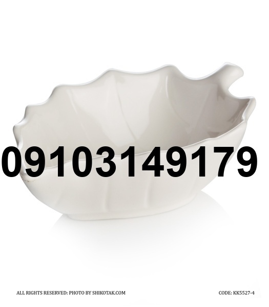 قیمت ظروف پذیرایی سرامیکی سفید_9