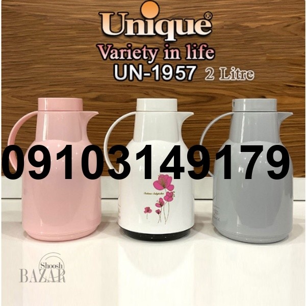 قیمت فلاسک یونیک شیشه صورتی_2