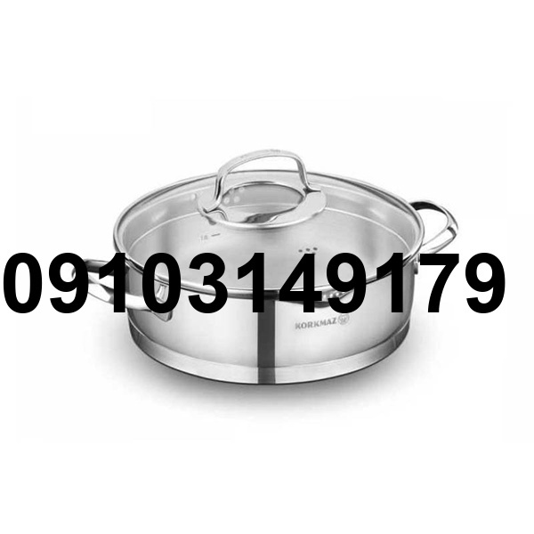 قیمت ماهیتابه استیل کرکماز_8