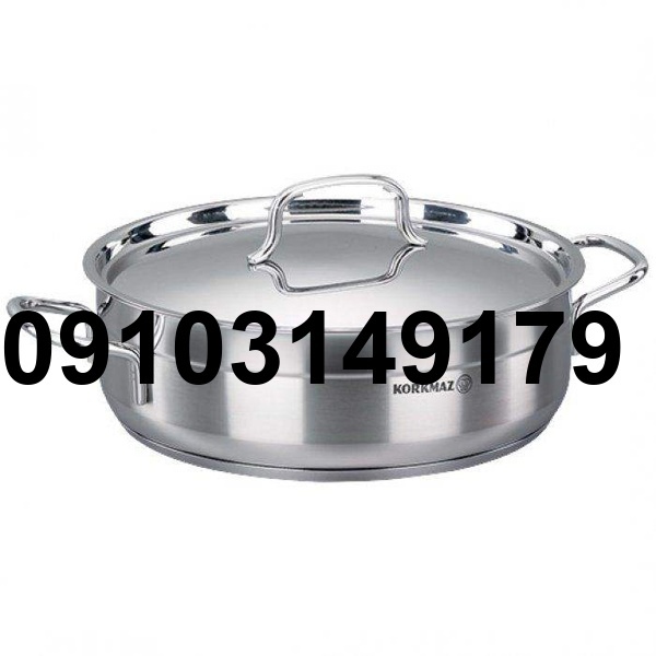 قیمت ماهیتابه استیل کرکماز_9
