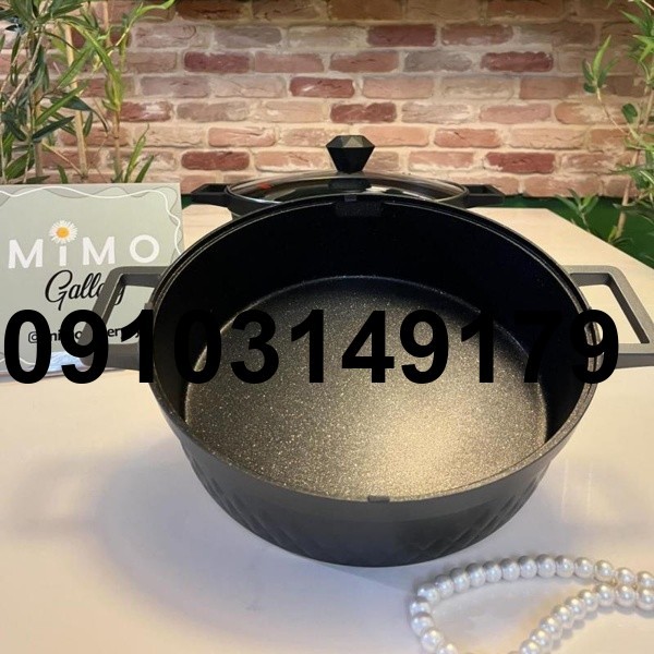 قیمت ماهیتابه گرانیتی درب دار_8